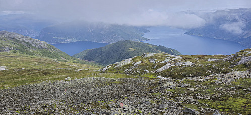 Røvhaug from the descent
