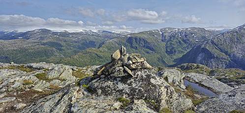The summit of Vikanuten