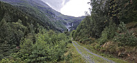 The tractor road in Kvitandalen