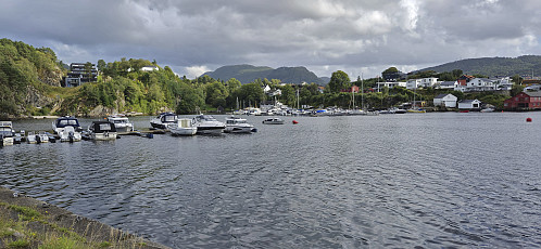 Åstveitvågen with Kvitebjørn and Orretua in the background