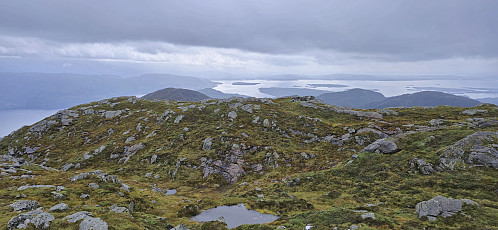 Southwest from the summit