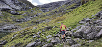 The trail to Vardadalsbu