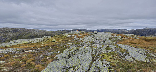 The southern summit at Skjerjevassryggen