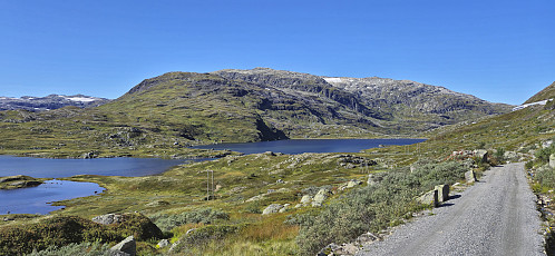 Store Broksfjellet from Rallarvegen