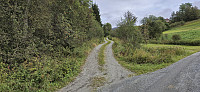 Start of the tractor road