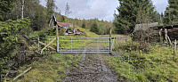 Gate in the tractor road