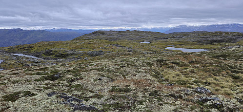 Looking back at Såta from Tverrfjellet/Fossanipa
