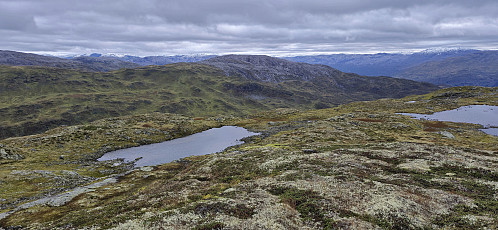 Valafjellet from Tverrfjellet/Fossanipa