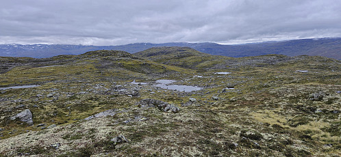 Svolefjellet from Tverrfjellet/Fossanipa