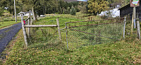 The unmarked trailhead