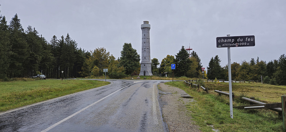 Champ du Feu from the north/northwest