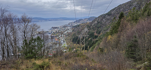 Looking back at Ytre Sandviken