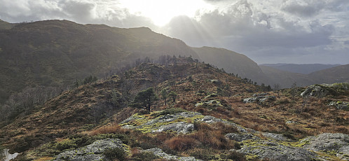 Approaching the summit