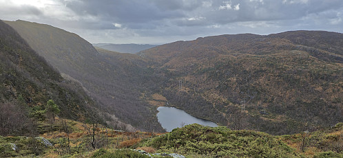 Furedalen and Furedalsvatnet from Rislikampen