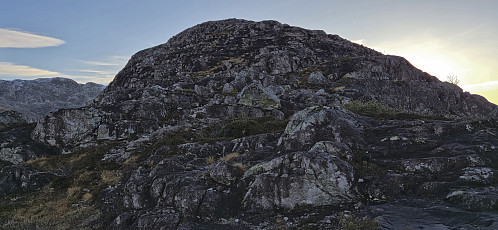 The ascent from Hyllandsskaret