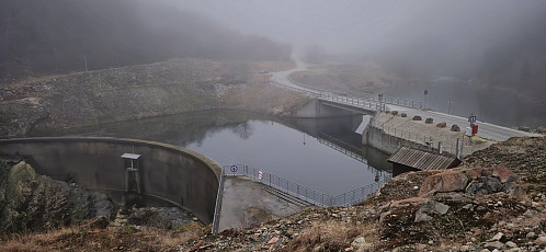 The last part of the shortcut to the tunnel opening