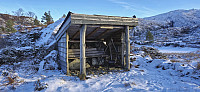 Shelter next to Kvernavatnet
