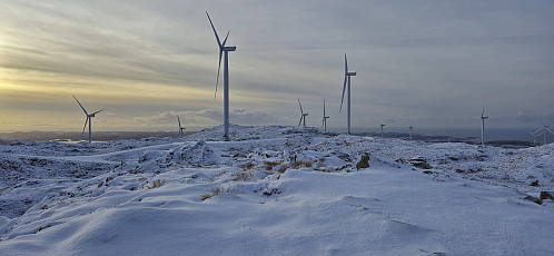 Towards Beinatjørnvarden from Midtfjellsåta