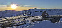 Approaching Røyrfjellet Øst