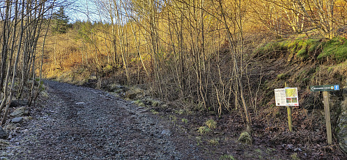 Liafjellet trailhead