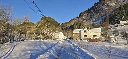 Starting out from Nedre Sandven
