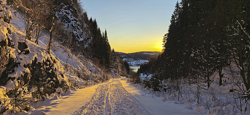 Returning to Nedre Sandven