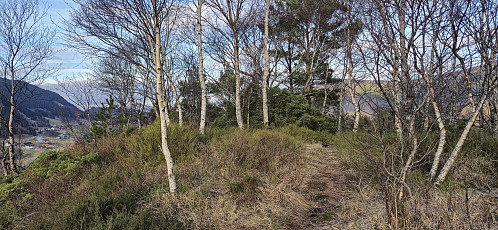 The western lower summit of Tangelandsheiane 