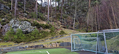 The start of the trail to Haukeberget
