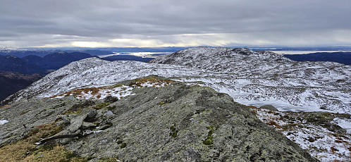 Gulbrekkefjellet with Sleirsfjellet in the background