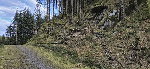 The start of my ascent to Smørkisfjellet
