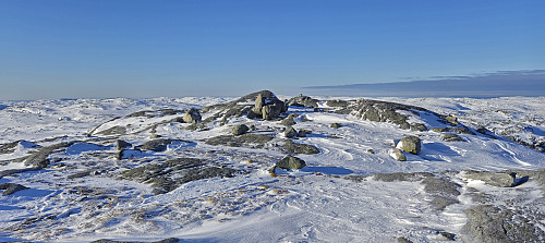 The summit of Sør for Meinsperro