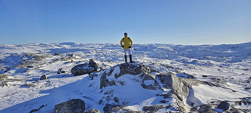 Endre at the summit