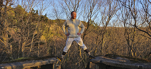 Endre at the Hellefjellet