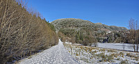 Starting north from Pøyla