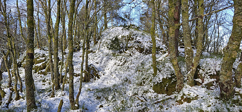 The summit of Hjortlandsåsen
