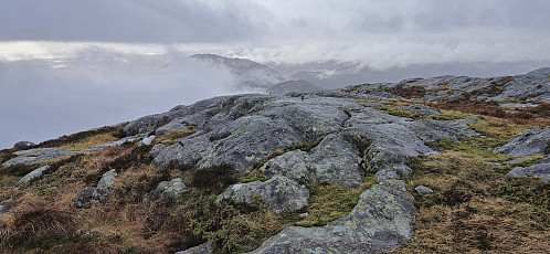 The highest point at Austefjellet