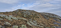 Approaching Steinfjellet