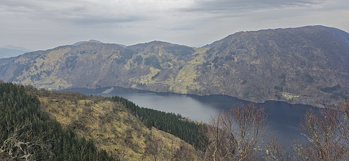 Havrå from north of the summit at Ramfjellet