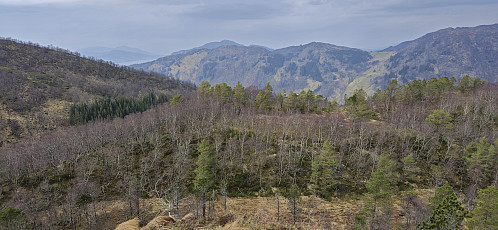 Looking back at Ramfjellet