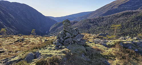The cairn at Trollhaugen
