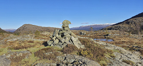 The cairn at Trollhaugen