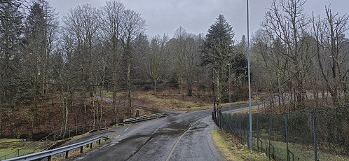 Approaching Jomfruhaugen