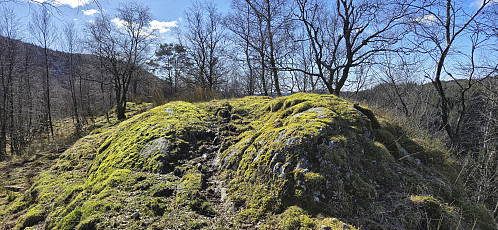 The highest point at Meåsen