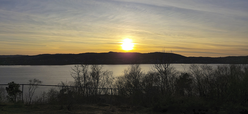Sunset from Hellen festning