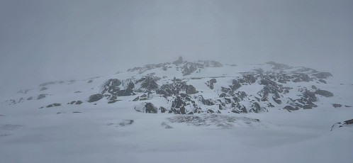 Approaching the summit