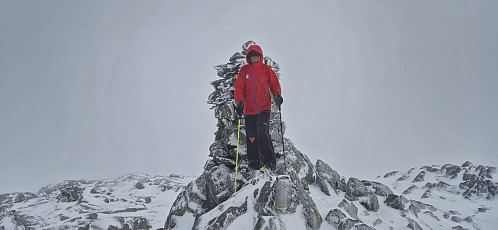 Petter at the summit