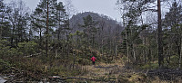 The start of the hike