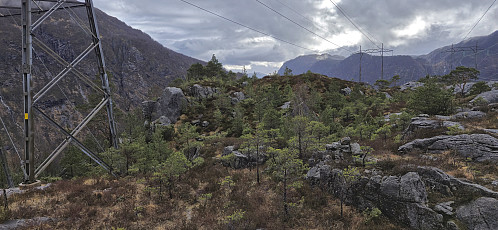 Approaching the summit