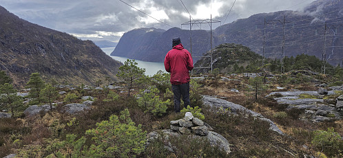 Petter at the summit