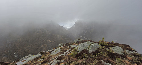 Omvikdalen from Bergshovda